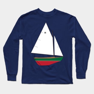 Herreshoff 12 1/2 Sailboat Long Sleeve T-Shirt